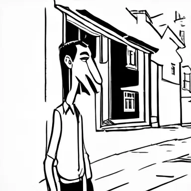 Sketch for The Return of Sherlock Holmes